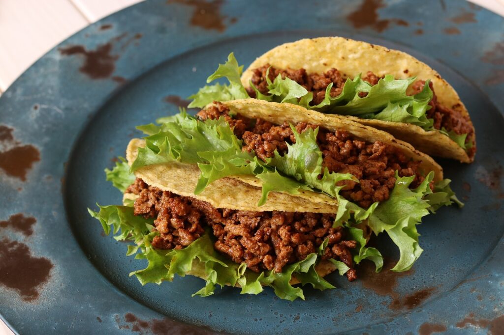 Beef tacos