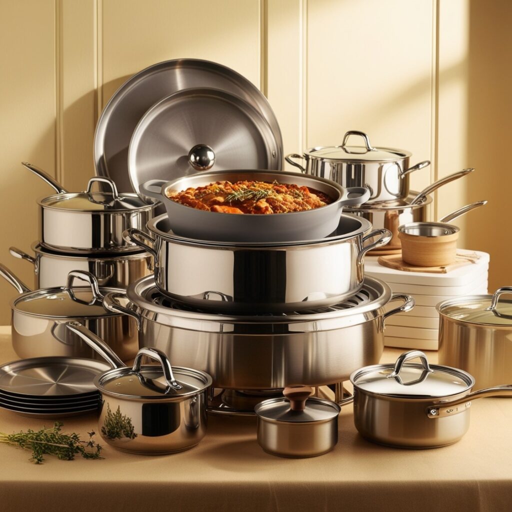 Cookware is Used for Steam Tables