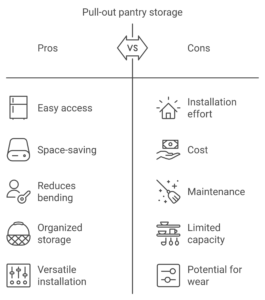 Pull-Out Pantry Storage