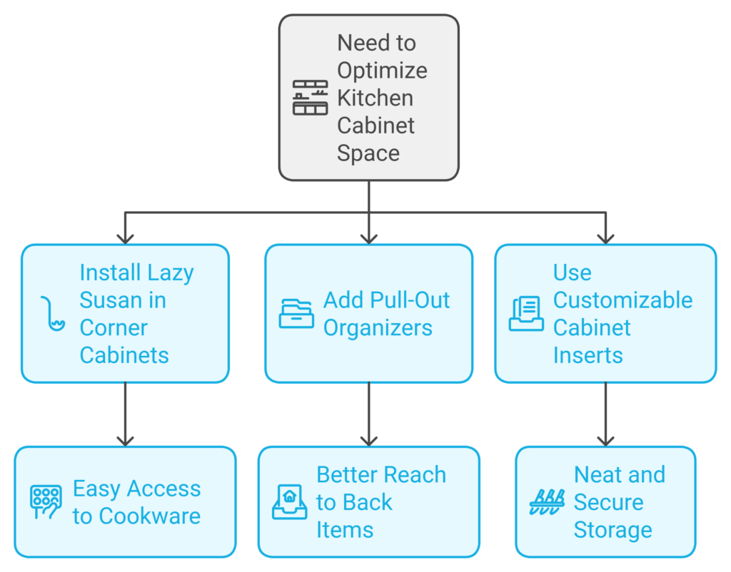 optimize kitchen cabinet